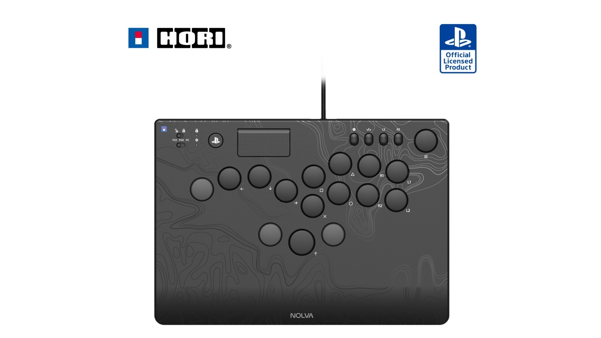 Hori NOLVA Mechanical All-Button Arcade Controller do PS5