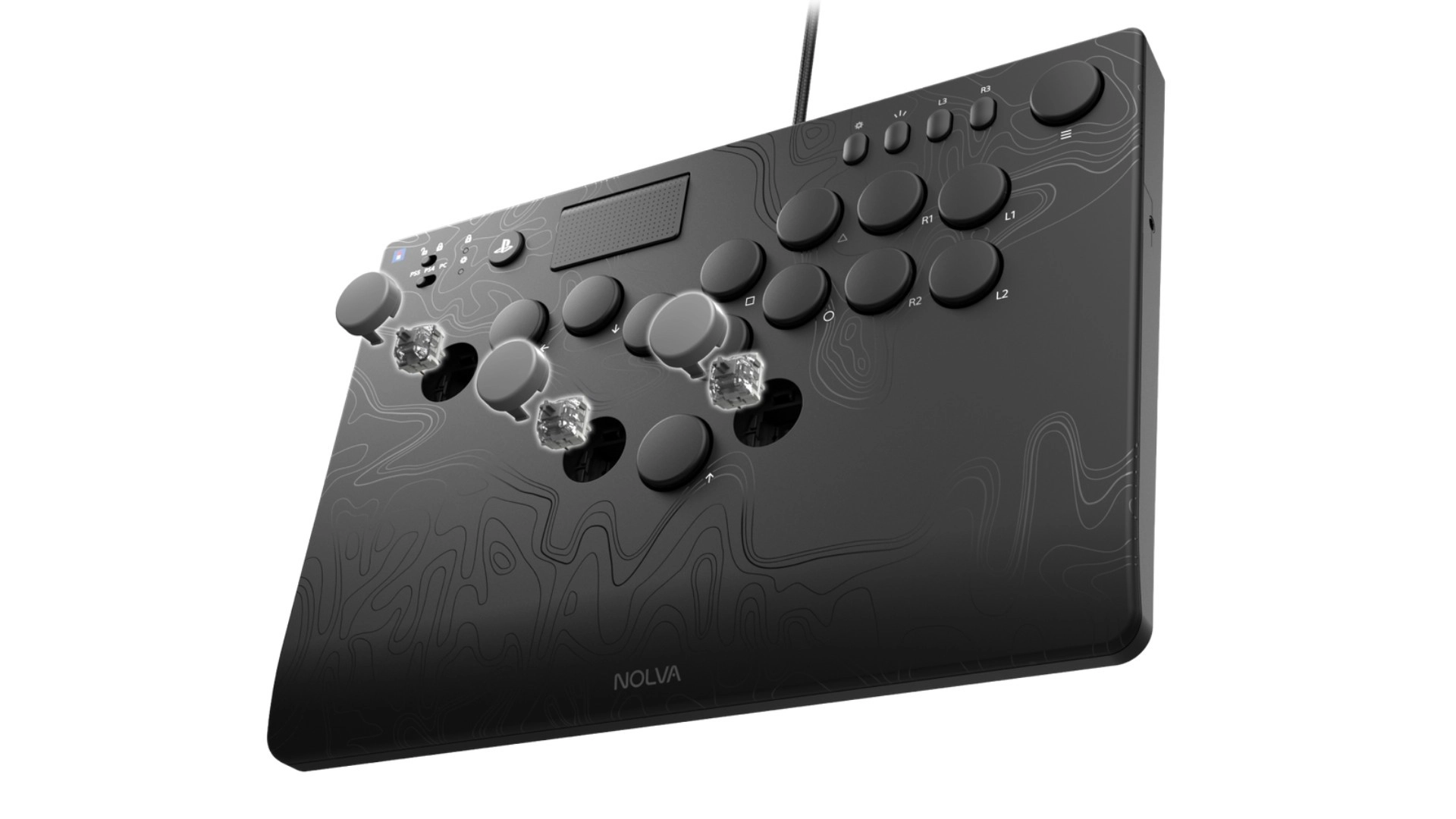 Hori NOLVA Mechanical All-Button Arcade Controller do PS5