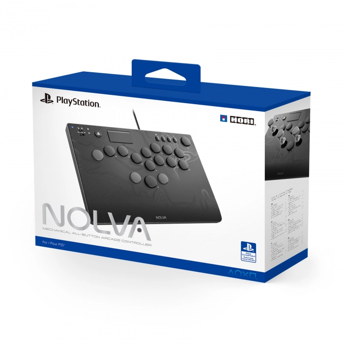 Hori NOLVA Mechanical All-Button Arcade Controller do PS5