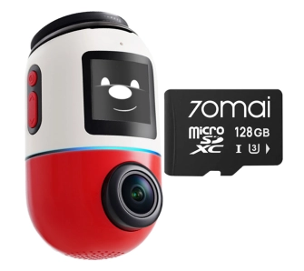 Wideorejestrator 70MAI X800 4K + karta pamięci 128GB