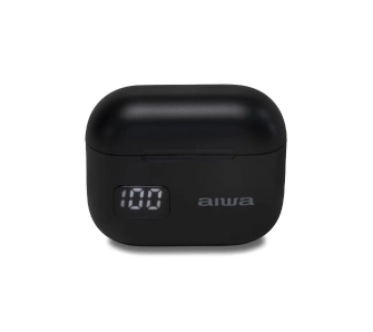 Słuchawki bezprzewodowe Aiwa EBTW-100BK Douszne Bluetooth 5.3 Czarny
