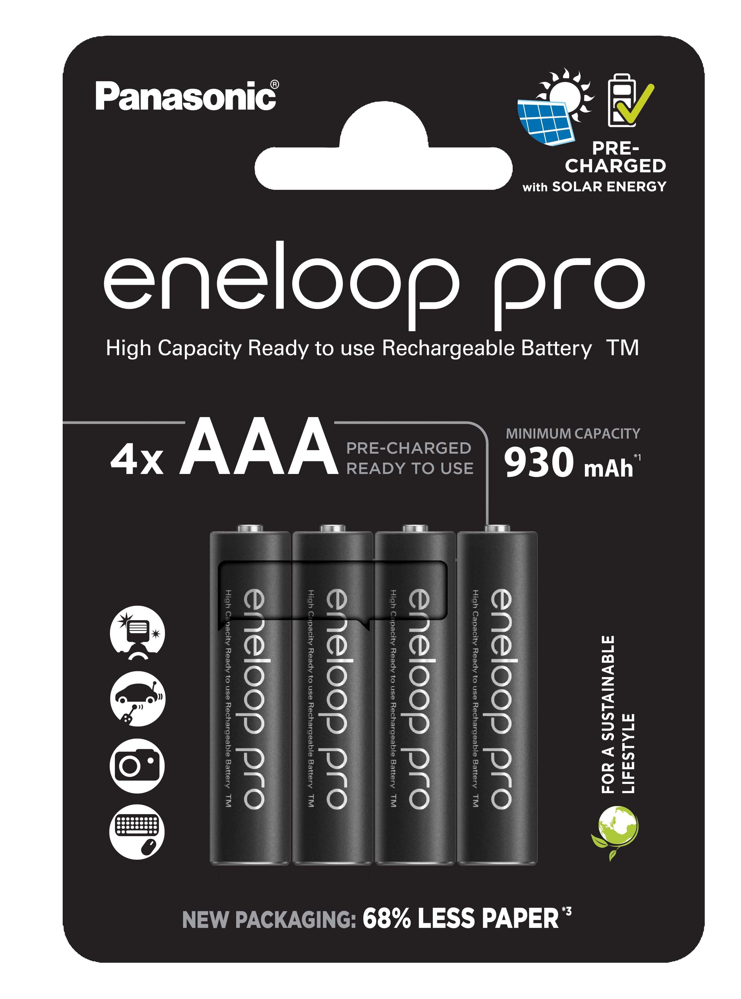 Akumulator Panasonic Eneloop Pro AAA 930mAh 4szt.