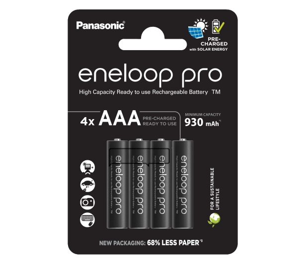 Panasonic Eneloop Pro AAA 930mAh 4szt.