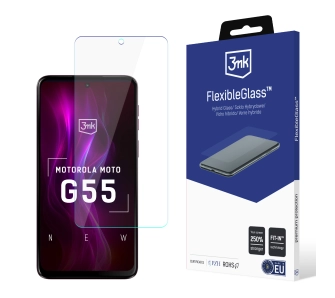 Szkło hybrydowe 3mk FlexibleGlass do Motorola Moto G55 5G