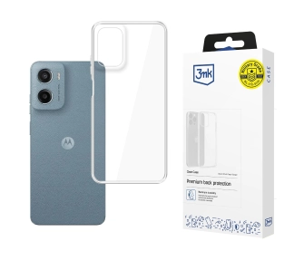 Etui 3mk Clear Case do Motorola Moto G05/E15 G4 Przezroczysty