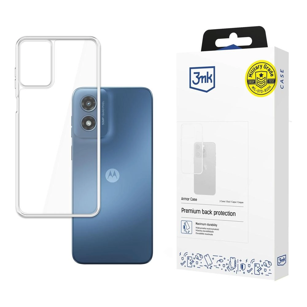 Etui 3mk Armor Case do Motorola Moto G Play 2024 Przezroczysty