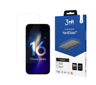 Szkło hartowane 3mk HardGlass do iPhone 16 Pro