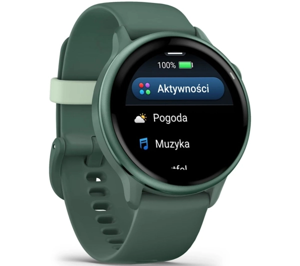 Garmin vivoactive 6 42mm Zielony - SPRAWDŹ OFERTĘ RATALNĄ NA STRONIE - Kup na Raty - RRSO 0%