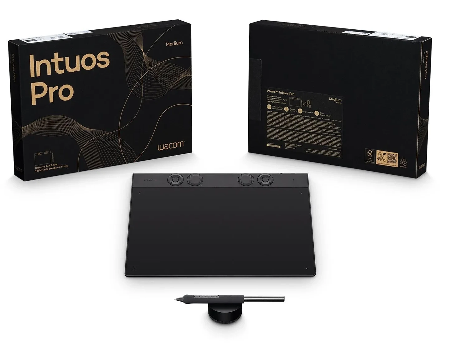 wacom intuos pro 2025 Mサイズ Tablet graficzny Wacom Intuos Pro Medium (PTK670) | Wzorniki.eu