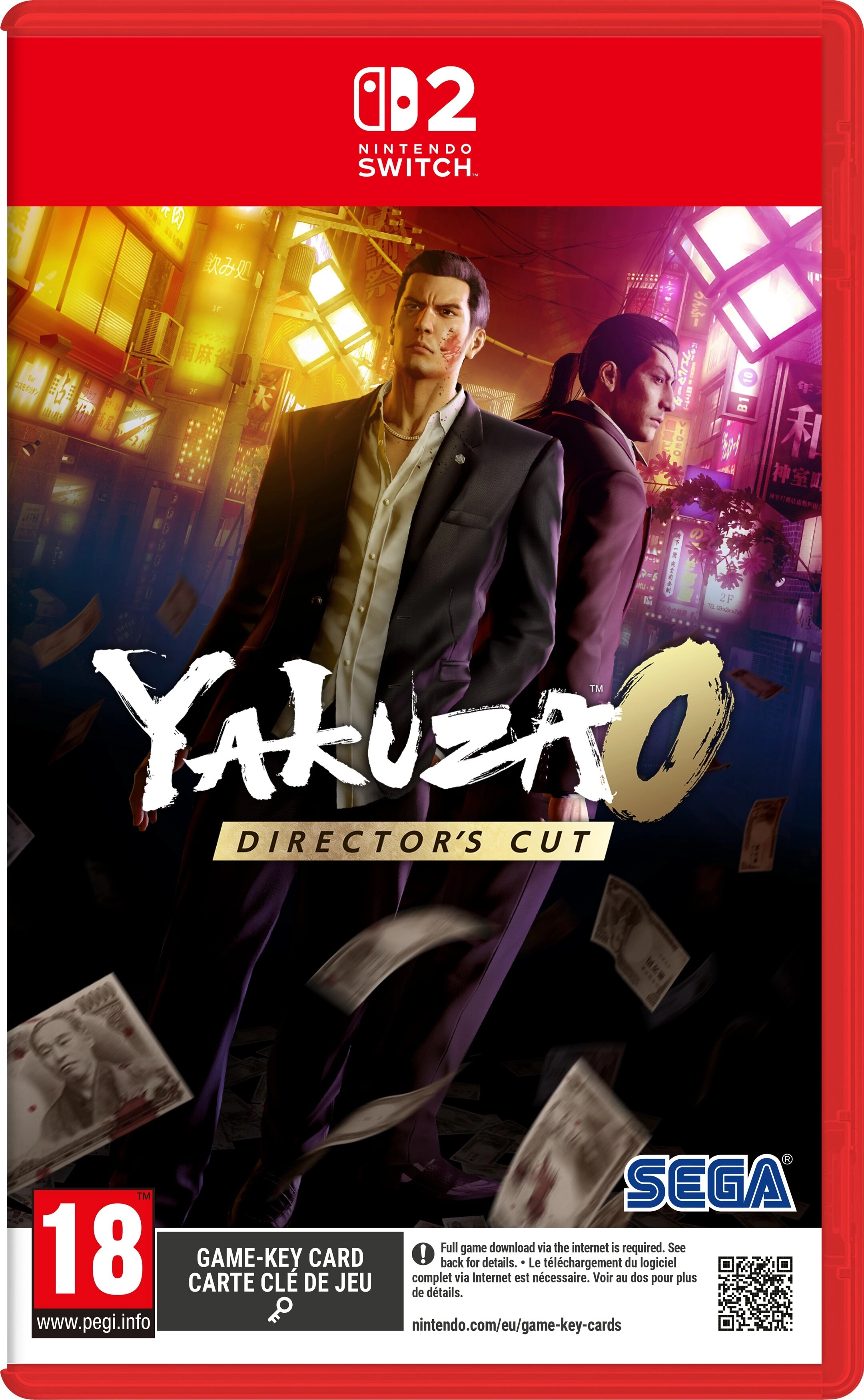 Yakuza 0: Director's Cut Gra na Nintendo Switch 2