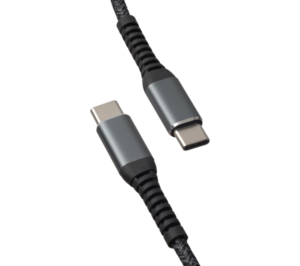 QUALO USB-C do USB-C 3A 1m QC-CC-01 Czarny