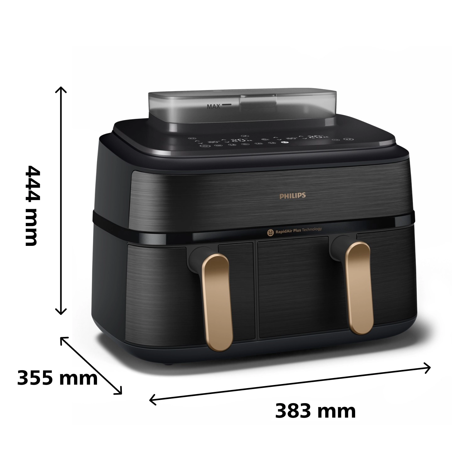 Philips Ovi Dual Basket NA552 00 2750W 9l Aplikcja Mobilna Gotowanie Na 