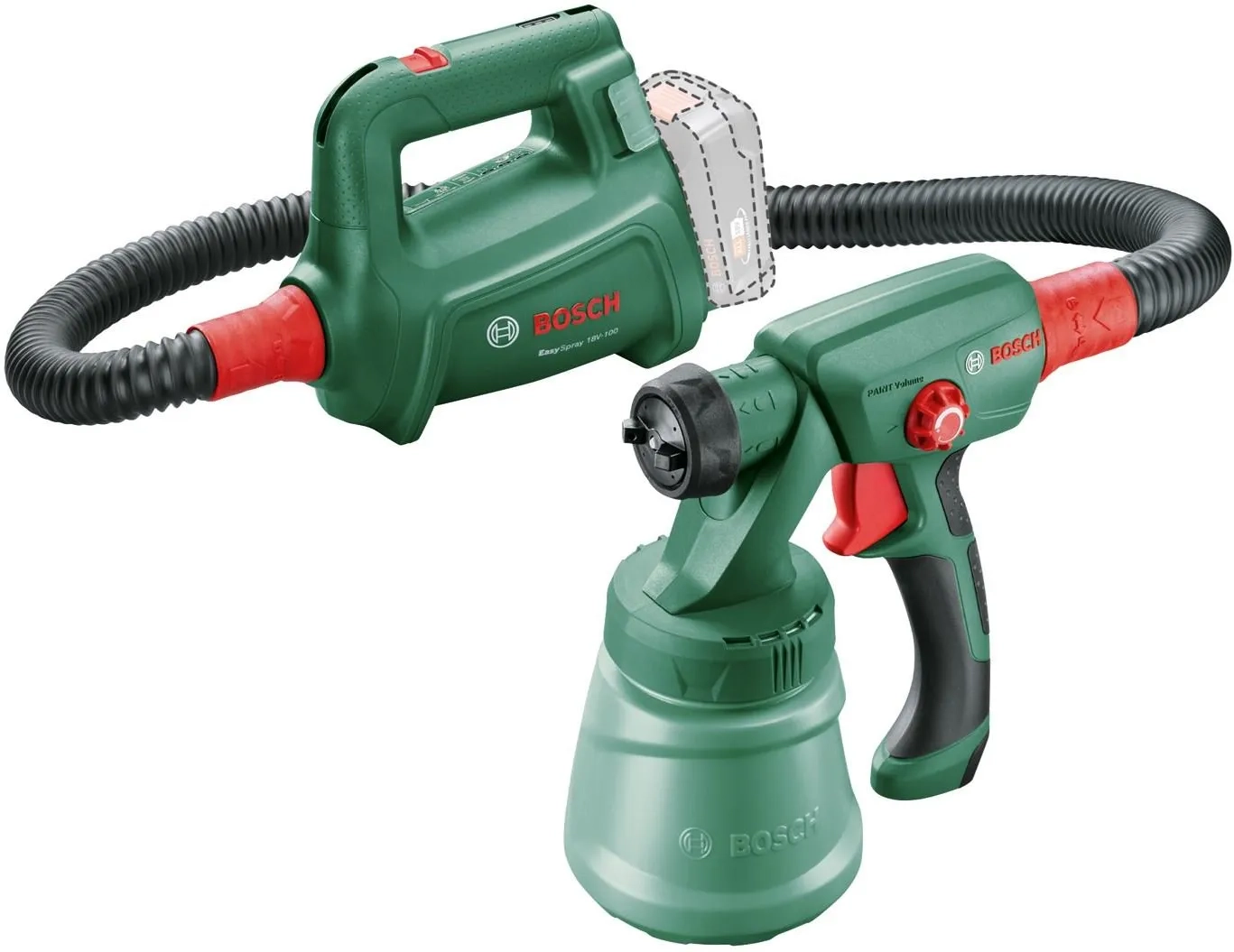 Pistolet natryskowy Bosch EasySpray 18V-100 0603208000