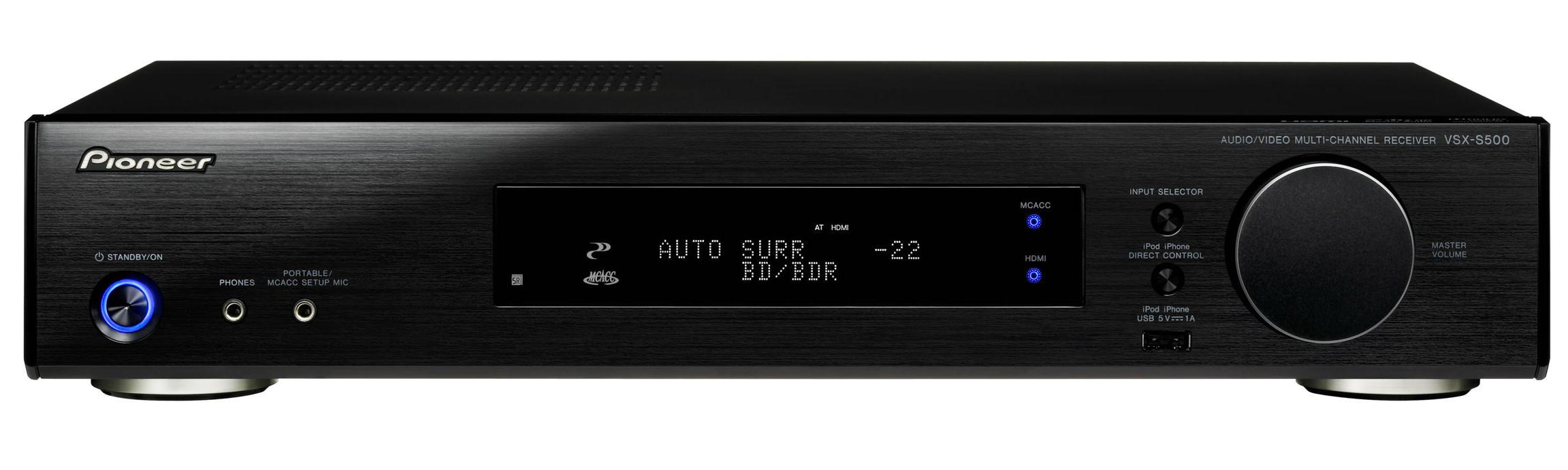 Amplituner Pioneer VSX-S500 (czarny)