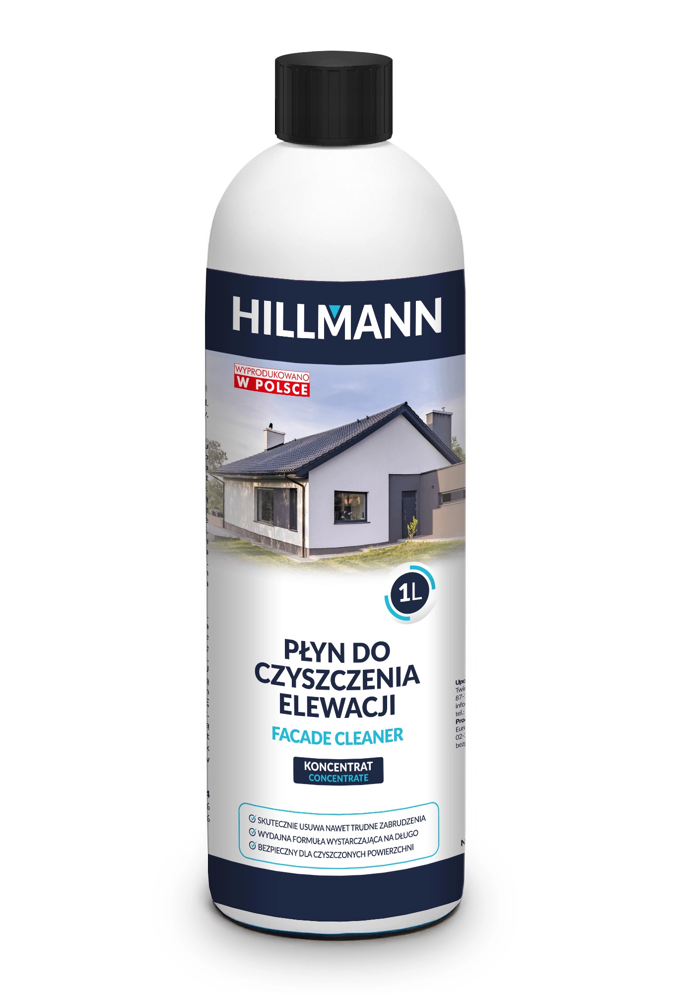 Płyn HILLMANN do czyszczenia elewacji  AGDCHPEA01 1l