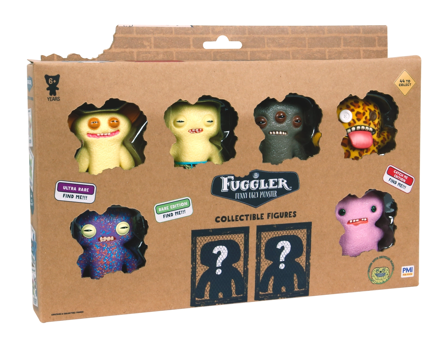 Figurka PMI Kids World Fuggler S1 Collectible Figures - 8 Pack Deluxe Box D
