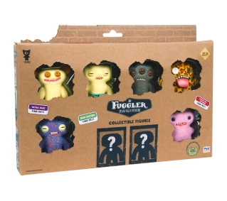 PMI Kids World Fuggler S1 Collectible Figures - 8 Pack Deluxe Box D