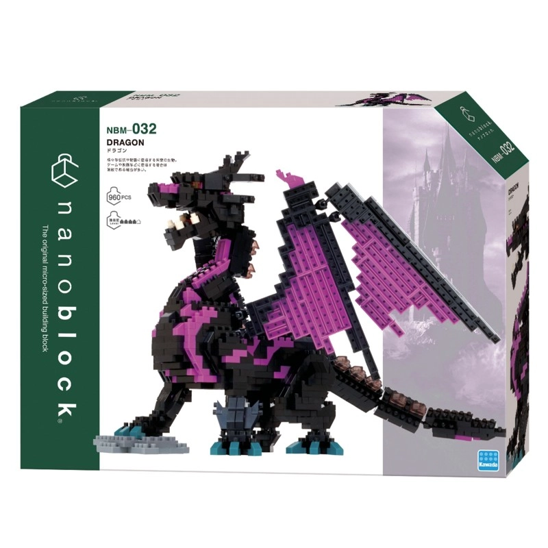 Klocki Kawada Nanoblock Deluxe - Dragon