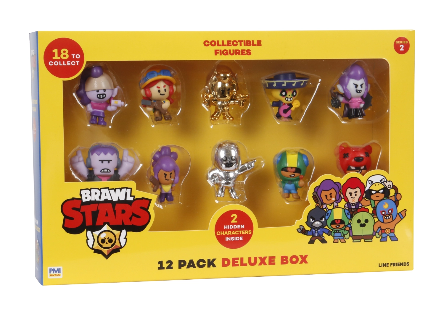 Figurka PMI Kids World Brawl Stars S2 Figures - 12 Pack Deluxe Box
