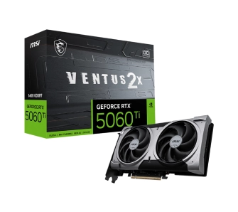 Karta graficzna MSI GeForce RTX 5060 Ti Ventus 2X OC Plus 16GB GDDR7 128bit DLSS 4