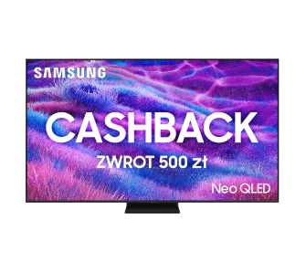 Telewizor Samsung QE65QN80FAU 65" Neo QLED 4K 144Hz Vision AI Tizen Dolby Atmos HDMI 2.1 DVB-T2