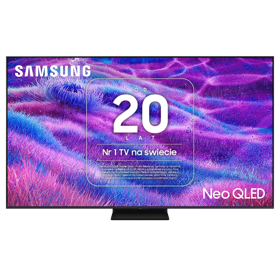 Telewizor Samsung QE65QN80FAU 65" Neo QLED 4K 144Hz Vision AI Tizen Dolby Atmos HDMI 2.1 DVB-T2