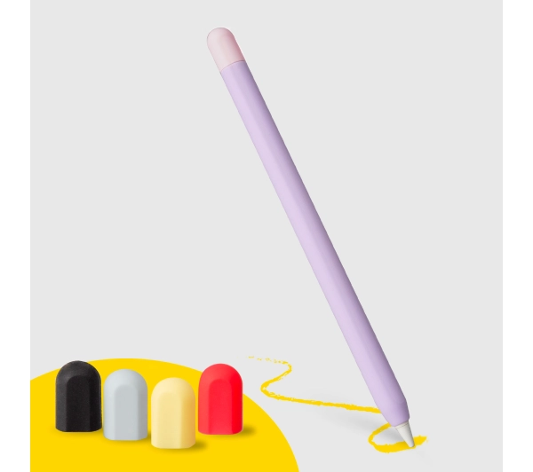 DooDroo do Apple Pencil Liliowy + 5 Nasadek