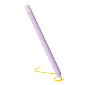 Skórka DooDroo do Apple Pencil Liliowy + 5 Nasadek