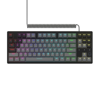 Klawiatura mechaniczna Lorgar Azar 514 TKL RGB Czarny