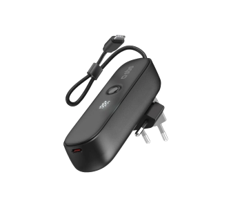 Powerbank SBS TETRBB5000PD20 Hybrid PowerBank 5000mAh PD 20W Składana wtyczka