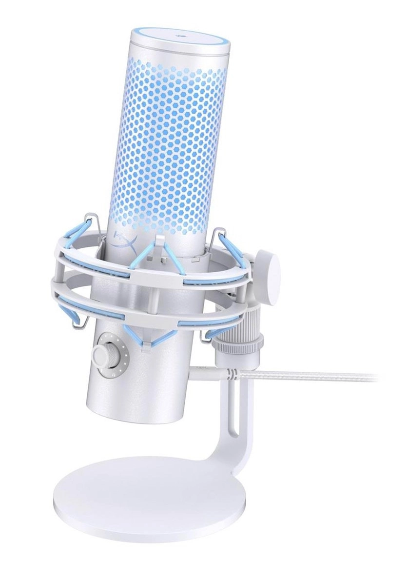 Mikrofon HyperX Quadcast 2 Przewodowy Pojemnościowy Biały