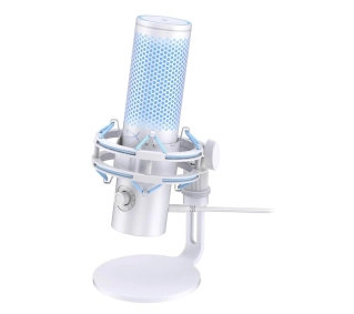 HyperX Quadcast 2 Przewodowy Pojemnościowy Biały - Kup na Raty - RRSO 0%