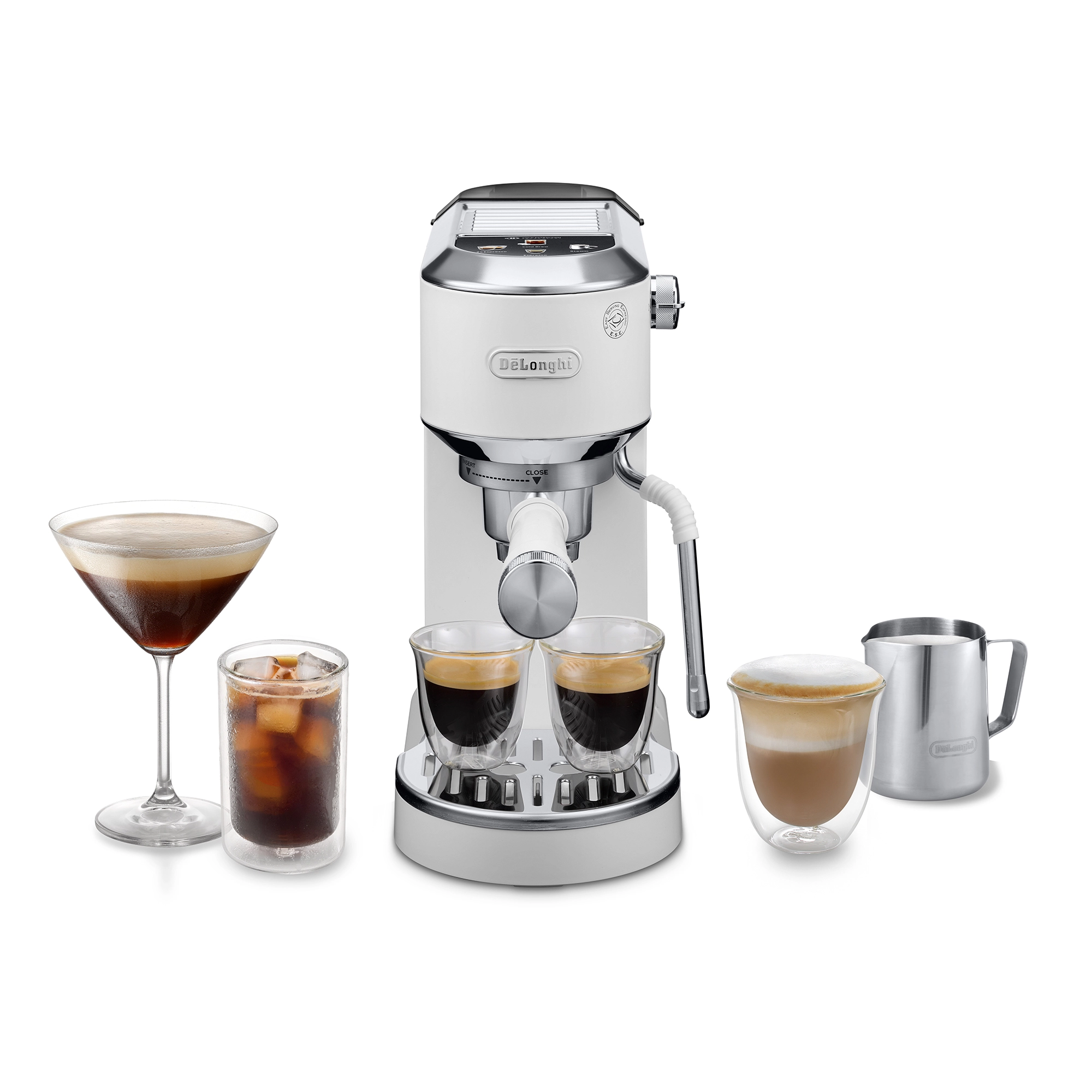 Ekspres kolbowy DeLonghi Dedica Duo EC890.WI Kawa na zimno