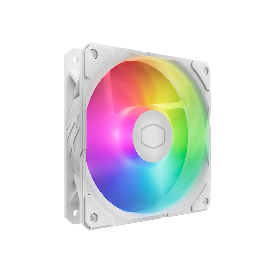 Wentylator Cooler Master SickleFlow Edge 120 ARGB White Edition 120mm Biały