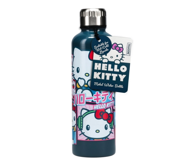 Paladone Metal Water Bottle Hello Kitty