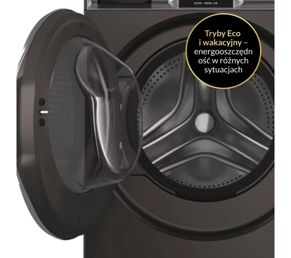 Haier HW100-BD14397PGUS Funkcje AI 10kg 1400obr/min - TRZECI -55%, ALBO 5-TY ZA 1ZŁ - Kup na Raty - RRSO 0%