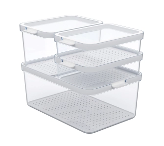 Pojemniki do lodówki Rotho Cauma 4 szt.