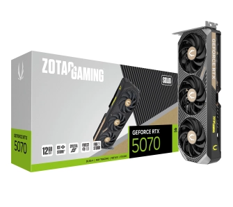 Karta graficzna Zotac Gaming GeForce RTX 5070 SOLID 12GB GDDR7 192bit DLSS 4