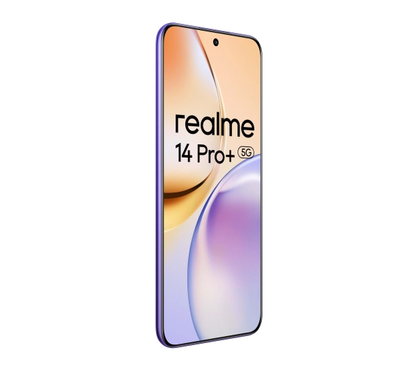 realme 14 Pro+ 5G 12/512GB Funkcje AI 6,83" 120Hz 50Mpix Fioletowy - ⚡ EURO HIT CENOWY! ⚡ - Kup na Raty - RRSO 0%