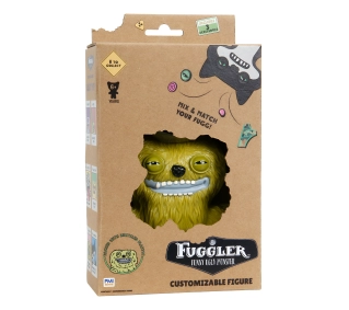 PMI Kids World Fuggler S1 Customizable Figures 11,5cm - Count Underoo Mcgoo Green