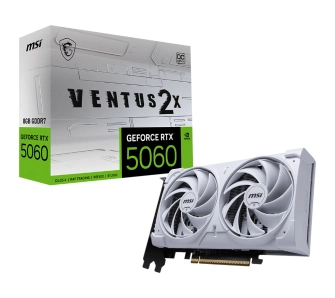 Karta graficzna MSI GeForce RTX 5060 Ventus 2X OC White 8GB GDDR7 128bit DLSS 4