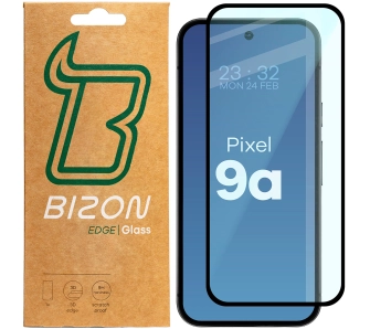 Szkło hartowane Bizon pełne Edge 2 do Google Pixel 9a