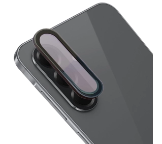 Bizon na aparat z aplikatorem Snap Lens do Galaxy A56 5G czarna ramka