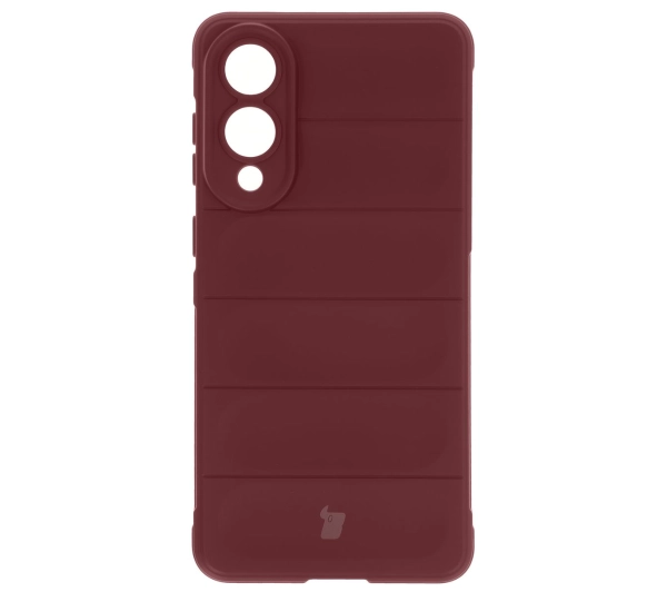 Bizon Tur do Galaxy S25 Edge Burgundowy