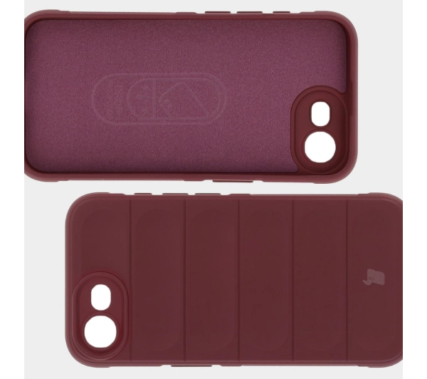 Bizon Tur do iPhone 16e Burgundowy