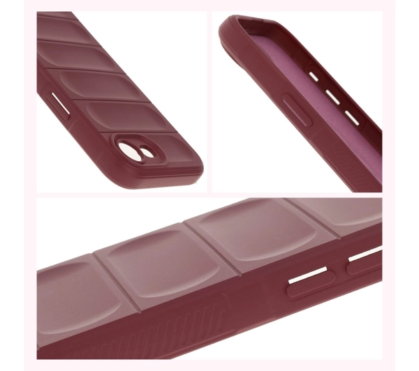 Bizon Tur do iPhone 16e Burgundowy