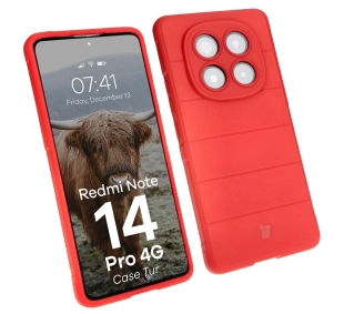 Bizon Tur do Xiaomi Redmi Note 14 Pro 4G Czerwony