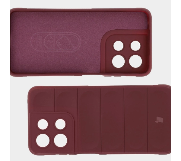 Bizon Tur do Motorola Moto G15/G15 Power Burgundowy