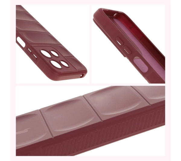 Bizon Tur do Motorola Moto G15/G15 Power Burgundowy