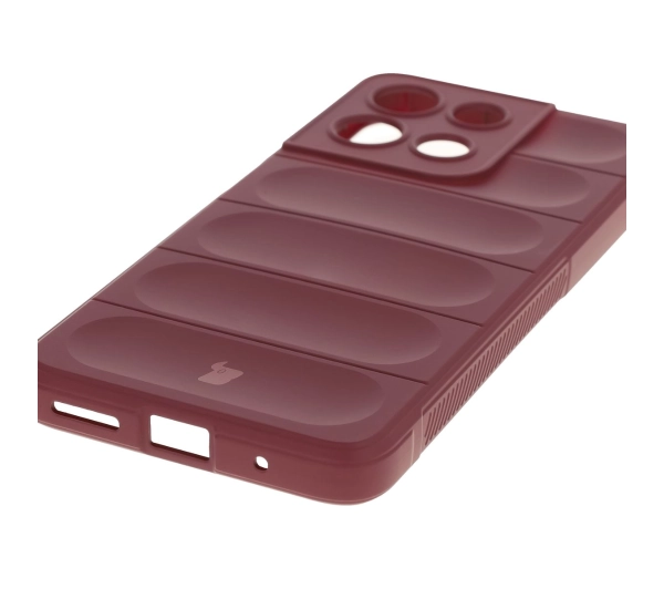Bizon Tur do Motorola Moto G15/G15 Power Burgundowy